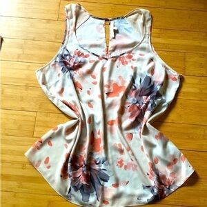 Willow and thread, sleeveless sheer top​​​​​​​​​​​​